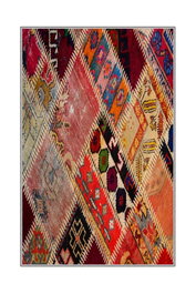 Conceptum Alfombra de Pasillo Hmnt174 Multicolor 80 x 150 cm